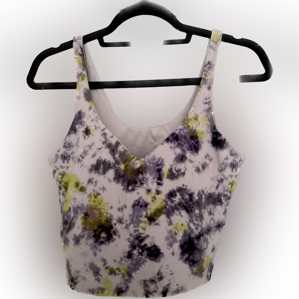 Lululemon align tank purple tie dye